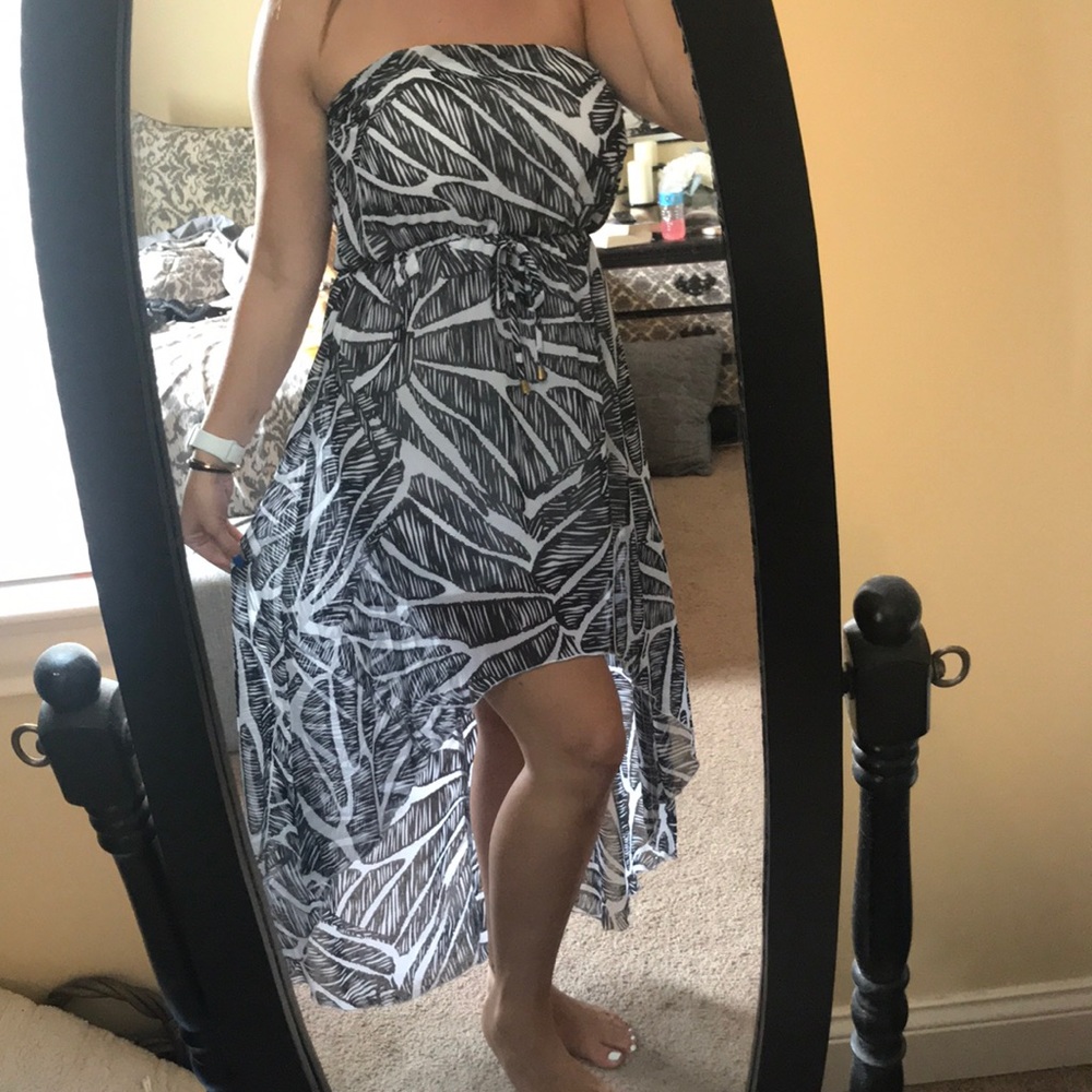 Flowy high low dress